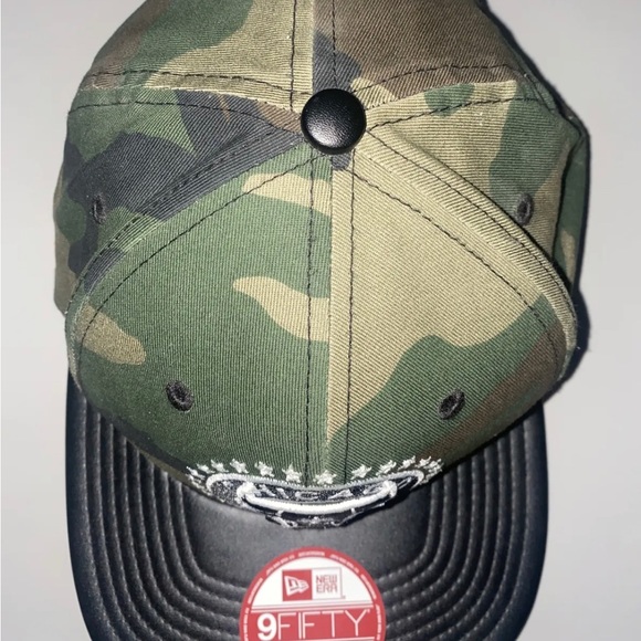 Chicago Bulls New Era 9FIFTY Camo Print Snapback Hat - Picture 5 of 10